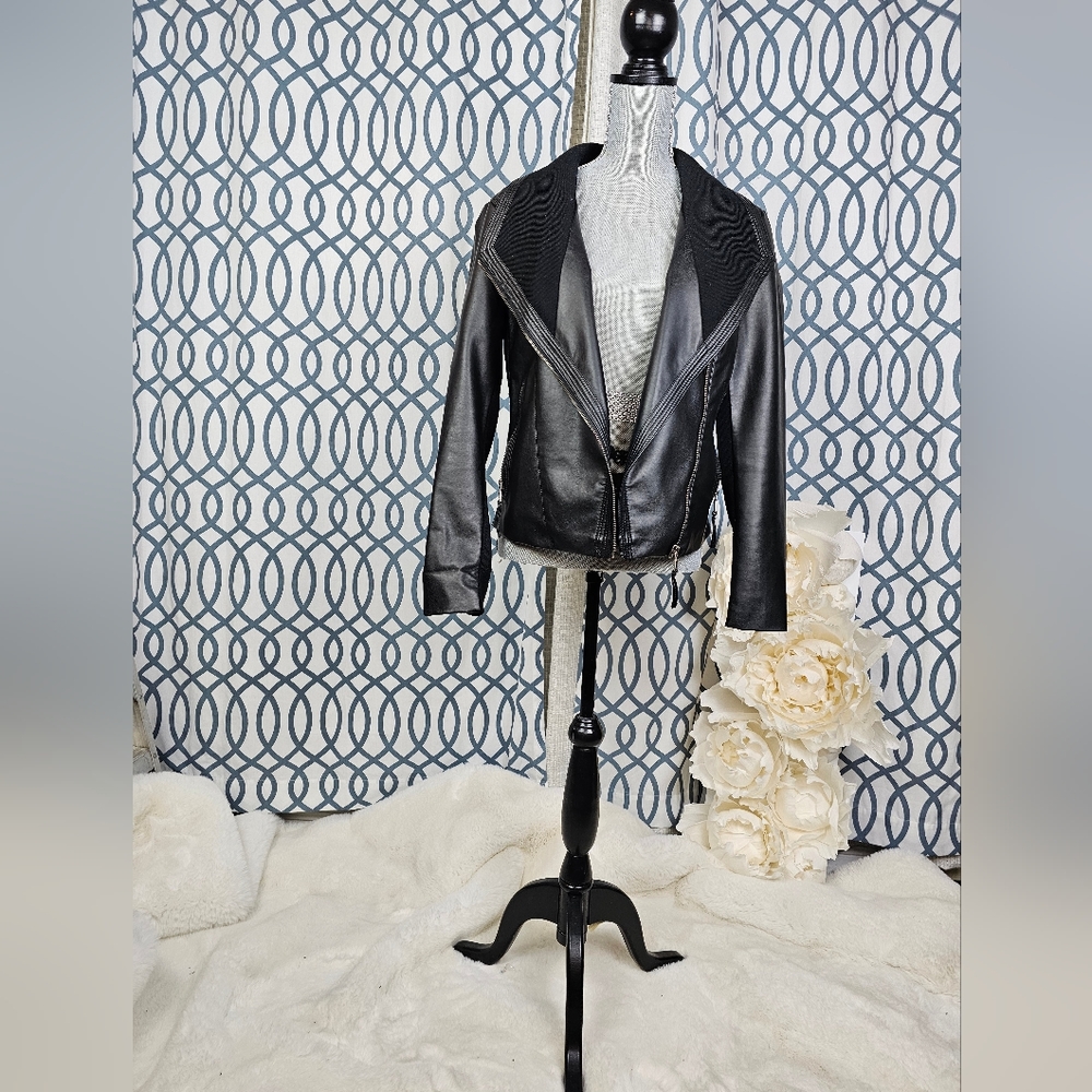 Suzy Shier Leather Jacket